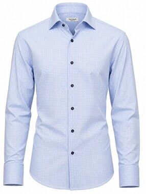 NWT Boyds Philadelphia Taccaliti Italy Blue Cotton Dress Shirt 16.5 42 Luxury